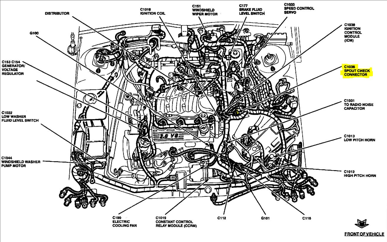 2007 Ford Taurus Engine Diagram 2007 Ford Taurus Engine Diagram